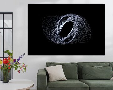Lichtschilderen-Spirografie