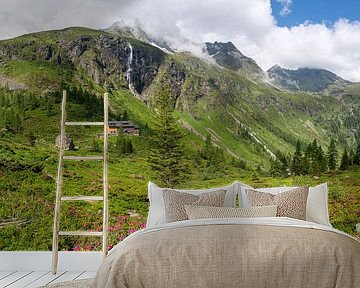 Panorama Gollinghütte in de Schladminger Tauern van Coen Weesjes