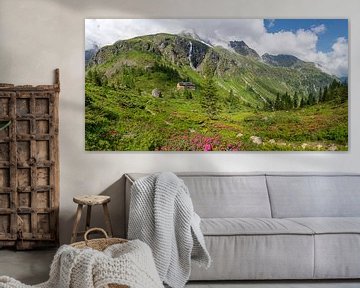 Panorama Gollinghütte in den Schladminger Tauern von Coen Weesjes