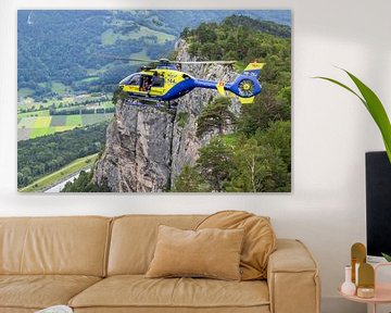 EC.135 über den Schweizer Alpen von Jimmy van Drunen