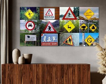 Traffic signs from all over the world by Reinhard  Pantke