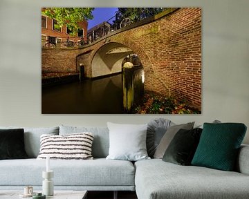 Magdalenabrug over de Nieuwegracht in Utrecht (3)