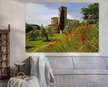 Abbaye de Sant'Antimo, Toscane, Italie