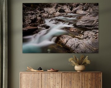 landscape Verzasca valley, Switzerland by Winne Köhn