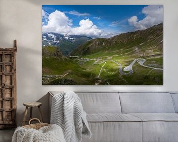 Großglockner Hochalpenstraße, Oostenrijk van Melissa Peltenburg