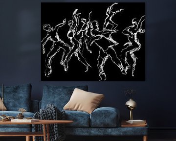 Night dancers by ART Eva Maria