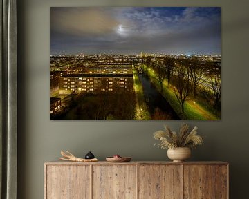 Panorama op Amsterdam