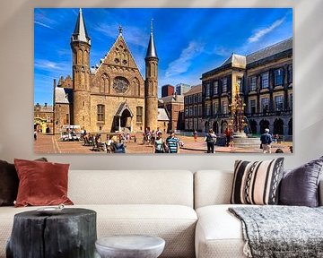 Le Binnenhof de La Haye sur Digital Art Nederland