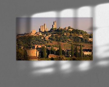 San Gimignano, Toskana, Italien von Henk Meijer Photography