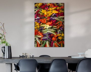 Spanish peppers by Mark Veldman