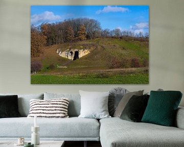 Die Teufelshöhle in Maastricht liegt im Jeker-Tal in der Nähe des Sinterpietersbergs. von Kim Willems