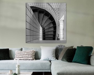 Maison Sonneveld, escaliers, Bauhaus sur Karin vanBijlevelt