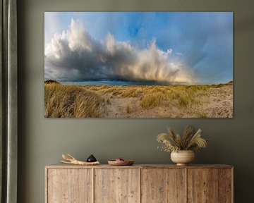 La pluie féroce de Texel De Hors s'arrête sur Texel360Fotografie Richard Heerschap