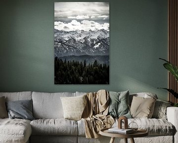 Carvendel Mountains by Munich Art Prints