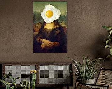 Mona Lisa - The Early Breakfast Edition by Marja van den Hurk