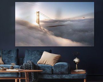 Golden Gate Bridge, San Francisco by Photo Wall Decoration