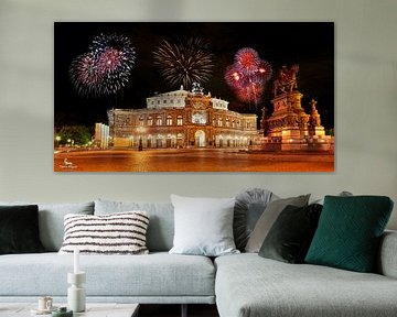 Dresden fireworks by Einhorn Fotografie
