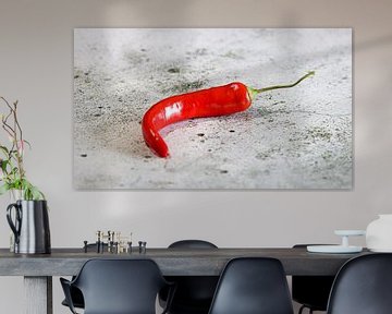 Red chilipepper by Denise Spijker