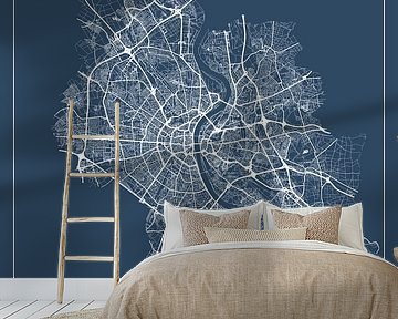 Köln, blau von Geodat