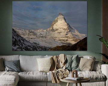 Matterhorn in het ochtendlicht van Martin Steiner