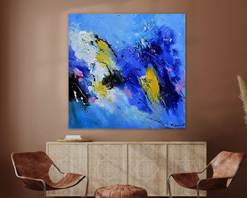 Blauw moment van pol ledent