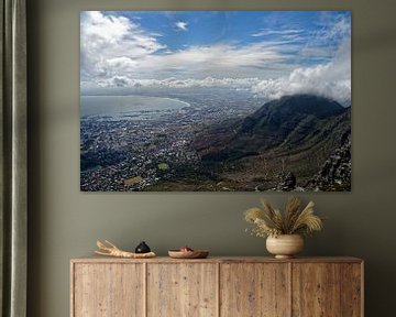 View of Cape Town from Table Mountain by Frits Schulte