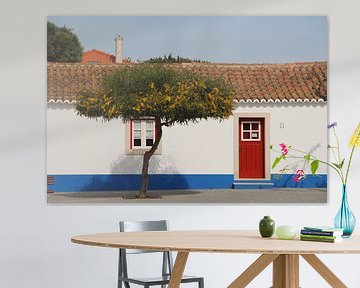 Colourful house in the Alentejo, Portugal by SaschaSuitcase