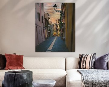 Alley in Italy at Lake Garda