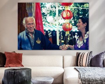 Twee generaties dansen blij von André van Bel