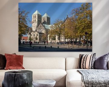 Münster in Westfalen : St.Paulus-Dom, Domplatz I kerk St.Paulus-Dom, M�nster in Westfalen , Nordrhei van Torsten Krüger