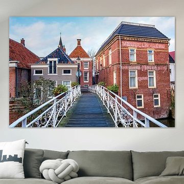 Charakteristische Dorfansicht Appingedam von Evert Jan Luchies