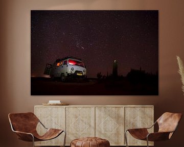 Sprookjesachtige sterrenhemel in de woestijn: het ultieme camperavontuur van Chris Heijmans