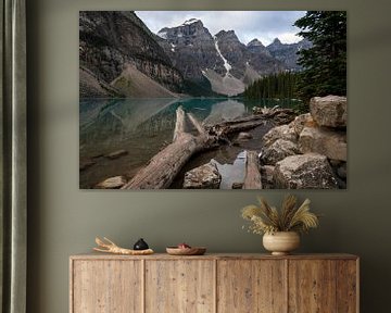 Moraine Lake, Banff National Park, Alberta, Canada van Alexander Ludwig