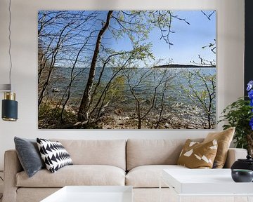 Plage naturelle au Goor, Lauterbach sur l'île de Rügen sur GH Foto & Artdesign