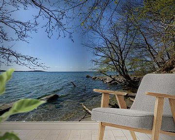 Am Ufer in der Goor, Insel Vilm, Lauterbach auf Rügen