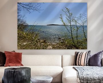 Am Ufer in der Goor, Insel Vilm, Lauterbach auf Rügen von GH Foto & Artdesign