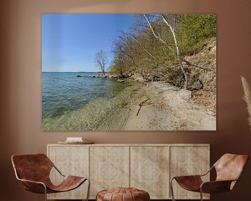 Aan de kust in de Goor, Vilmeiland, Lauterbach op Rügen van GH Foto & Artdesign