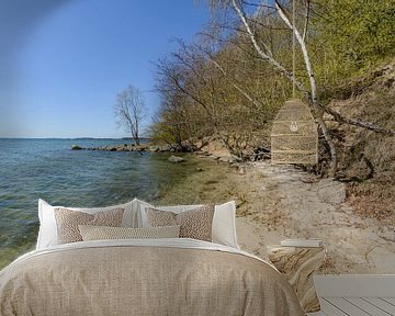 Aan de kust in de Goor, Vilmeiland, Lauterbach op Rügen van GH Foto & Artdesign