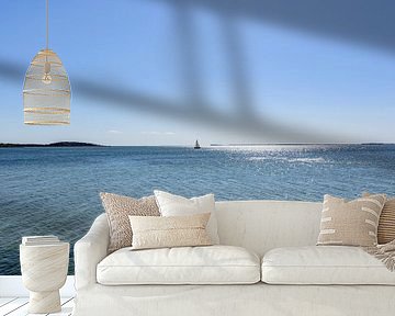 Segelschiff vor der Insel Vilm, Lauterbach auf Rügen