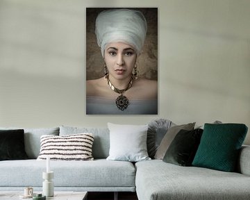 Nefertiti the beautiful Queen van Manon Moller Fotografie