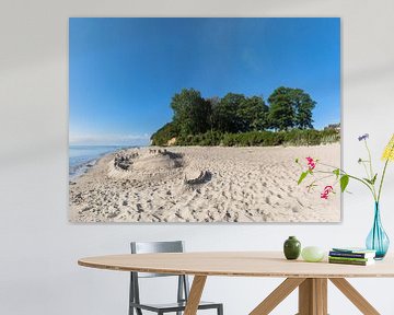 Sandburg, Naturstrand Lobbe von GH Foto & Artdesign