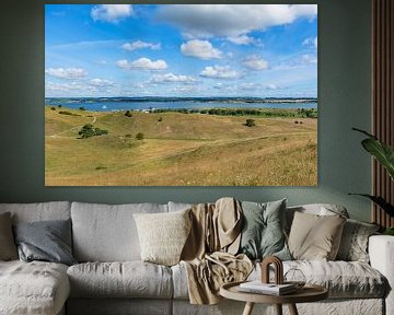 Groß Zicker, Gager, Segelschiffe in der Hagensche Wiek, Rügen von GH Foto & Artdesign