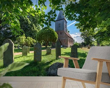 gotische Dorfkirche Groß Zicker, Rügen