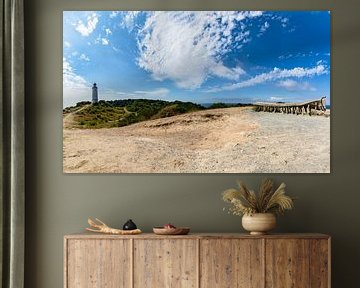 Vuurtoren en de beroemdste bank aan de Hiddensee van GH Foto & Artdesign