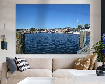 Hafen Vitte auf der Insel Hiddensee von GH Foto & Artdesign