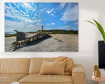 Die wohl berühmteste Bank auf der Insel Hiddensee von GH Foto & Artdesign