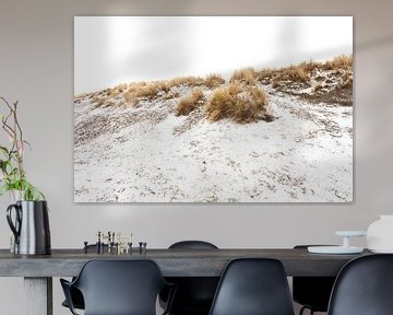Ameland Dünen im Schnee 01 von Everards Photography