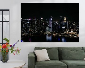 Skyline Singapore by Marianne Bal