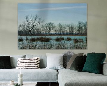 Une journée d'hiver ensoleillée au bord de l'eau sur Ans Bastiaanssen