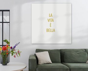 La Vita e Bella - Film Quote van Maarten Lans
